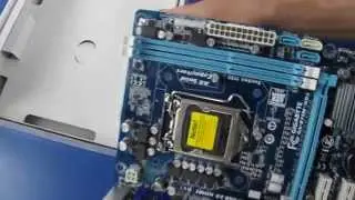 Материнская плата Gigabyte GA-B75M-HD3 | unboxing