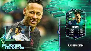 87 FLASHBACK NEYMAR PLAYER REVIEW | FIFA 22 Ultimate Team