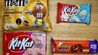 ASMR Opening Yummy Candy Chocolate & Sweets