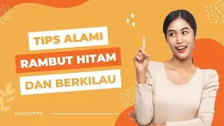 Tips alami agar rambut hitam dan berkilau