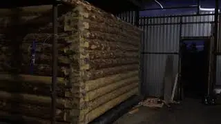 Баня 4х4 своими руками, сборка сруба