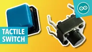 PUSH BUTTON / TACTILE SWITCH - Arduino tutorial #5