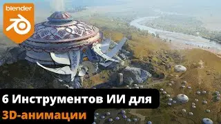 6 Инструментов ИИ для 3D анимации, которые вам вероятно понадобятся