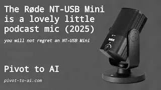 The Røde NT-USB Mini is a lovely little podcast mic (2025)