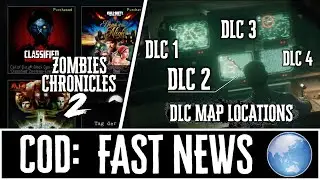 Zombies DLC MAP Locations In The Trailer?! Zombies Chronicles 2 In 2021 Black Ops Cold War BETA Live