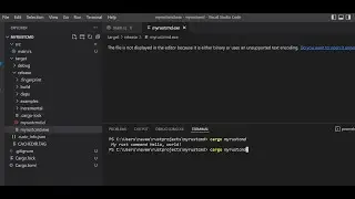 Rust lang cargo custom command creation