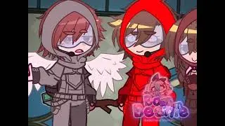 — флирт Эда и Наташи. – meme. – Эд/Наташа, Херейд. – ОРИГ!! – чит.опис. – Gacha Club.