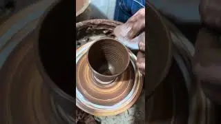 Как сделать кружку на гончарном круге. How to make a mug on a pottery wheel