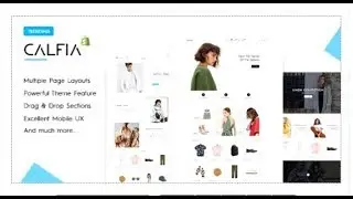 Calfia - Fashion Multipurpose Shopify Theme | Themeforest Templates