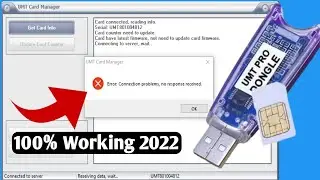 UMT Dongole error connection problem no response received Solutions