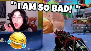 Kyedae WHIFFS So BAD 😂