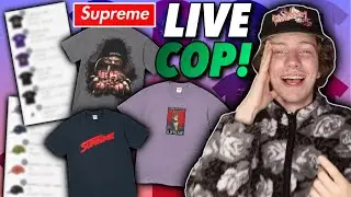I Spent $1000 On These Supreme Tees & It Was CHAOS! (Live Cop)