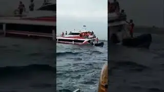 На Бали тонет яхта с туристами
