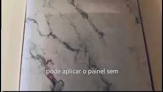 Painel auto colante de parede mármore