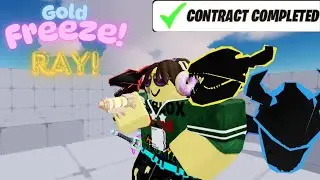Getting The GOLD Freeze Ray in ROBLOX Rivals!