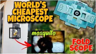 How to Assemble foldscope || Unboxing World's Cheapest Microscope || TCJ ||#Foldscope