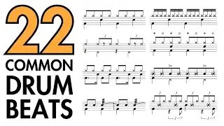 22 Common Drum Beats Every Drummer Should Know 🥁🎵