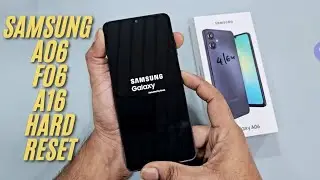 Samsung A06 Hard Reset | pattern lock kaise tode | factory reset