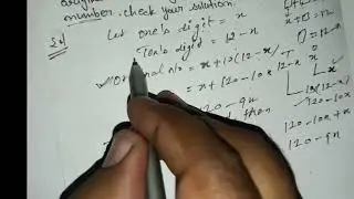 The sum of the digits of a two - digit number is 12 | | कैलाश क्लासेस | Maths |