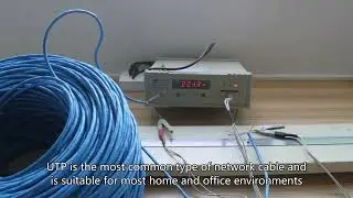 What are the types of network cables?