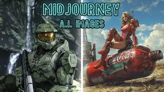 Midjourney AI Gaming Images