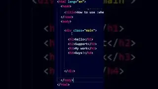 How to Use :where Pseudo Class in CSS for Beginners