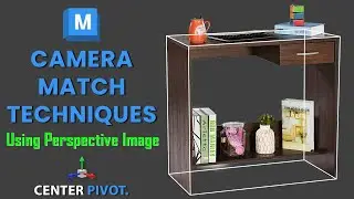 Accurate Model Creation in Autodesk Maya: Inserting Perspective Reference Image 