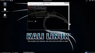 Kali Linux   Whoislook php