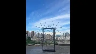 180cm Fan 2x2 Splice Big Outdoor Hologram Fan