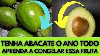 HOW TO FREEZE AVOCADO - Have avocados at home all year round.