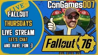 Fallout 76 Thursdays Live Stream - Wastelanders Quests maybe