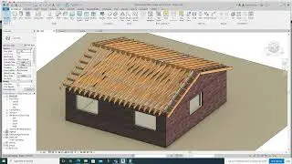 Drawing a Timber Hand Cut Roof - Part 1