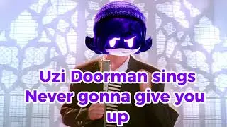 Uzi Doorman sings Never Gonna Give You Up ( A.I Cover )