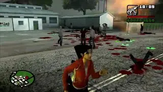 GTA San Andreas - Left 4 Dead Mod v1 (Play as Zoey)