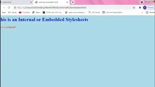 CCS375|CS8661 IP lab.EX 2-Create a web page with CSS - Inline internal and external css.css3 IT8511