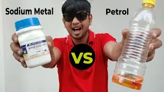 Petrol VS Sodium Metal | Plz Don't Put Sodium Metal In Water | Top Science Experiments