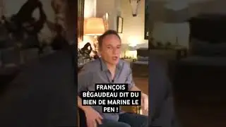 FRANÇOIS BÉGAUDEAU DIT DU BIEN DE MARINE LE PEN ! #begaudeau #lapintv #lepen