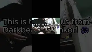 Ankor’s 'Darkbeat' Chorus: Guitar Cover 🎶 #shorts #metal