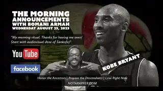 The Morning Announcements with Bomani Armah 8-23-2023