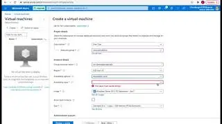 Create Virtual Machine in Azure Cloud