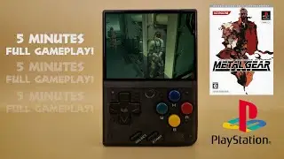 First 5 minutes of Metal Gear Solid on Miyoo Mini!😎