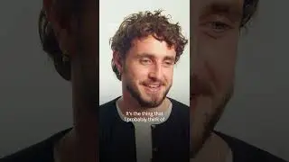 Paul Mescal on his love for acting. 