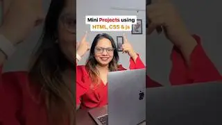 HTML CSS Mini Projects List🔥 #frontenddevelopment