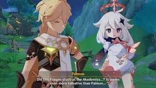 Paimon meets a Talking Fungus | Genshin Impact Moments