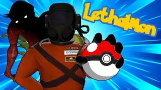 Lethal Company but it's Pokemon? (we caught a bracken!)