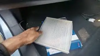 Changing a pollen/cabin filter on a toyota auris mk2