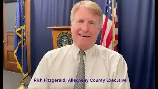Rich Fitzgerald Discusses Frankie Pace Park, part of the I-579 Cap Project