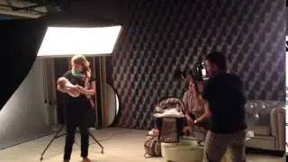 vidéo séance photo nouveau né