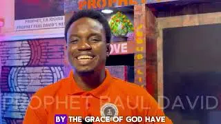 SUNDAY PRAYER WITH PROPHET TB JOSHUA'S DISCIPLE | PROPHET PAUL DAVID