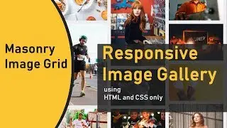 Masonry Image Grid Layout | Responsive Image Gallery | csPoint web designing tutorials